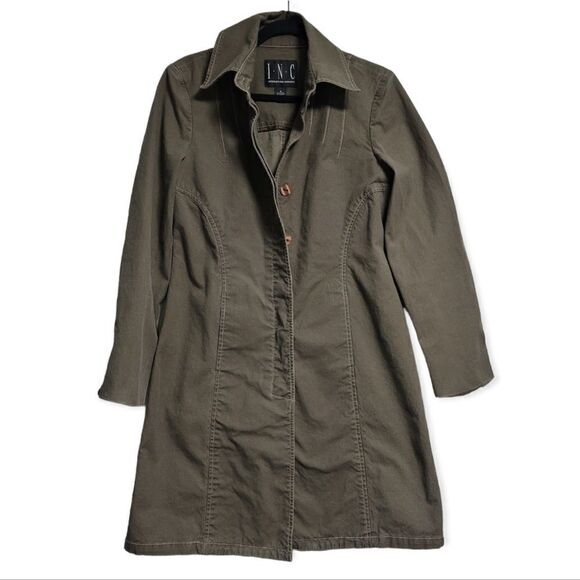 I.N.C. International Concepts olive  jacket, medium - Picture 1 of 9